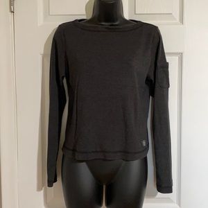 Calvin Klein Jeans Cropped Lightweight Sweatshirt Sz L